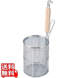 18-8木柄新型スパゲティーてぼ 写真1