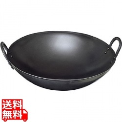 SS鉄プレス中華鍋 27cm 写真1