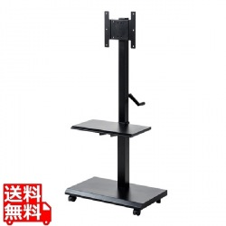 壁寄せ手動上下昇降液晶ディスプレイスタンド 写真1