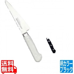 堺實光 STD抗菌PC 骨スキ東(片刃) 15cm 黒 51518 写真1