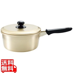 味覚 アルマイト 片手鍋 18cm 写真1