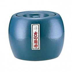 陶器製火消し壺 火の用心(大々)9号 写真1