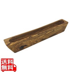 NMオリーブウッドロングサービングボウル OL060 写真1