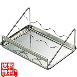 EBM 18-8 ディスペンサースタンド トレー付3連 写真1