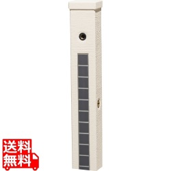 ファミエンテスタンド2口 (アイボリー) タイル/マットブラック 写真1