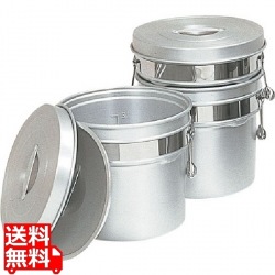 アルマイト段付二重食缶 250R (16l) 業務用 写真1
