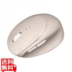 静音Bluetooth小型エルゴノミクスマウス(充電式・5ボタン) 写真1