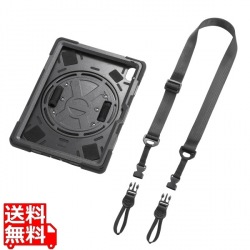 iPad10.9インチ用耐衝撃ケース(ハンドル、スタンド、ショルダーベルト付き) 写真1