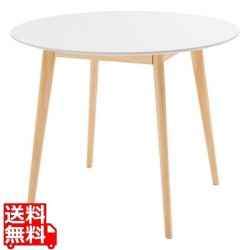 ラウンドテーブル TAP-001WH 写真1