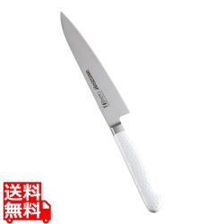 抗菌カラー庖丁 ペティーナイフ 15cm MPK-150 ホワイト 写真1