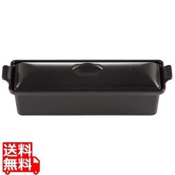 ル･クルーゼ テリーヌ・レクタ 32cm マットブラック 25024320000260 写真1