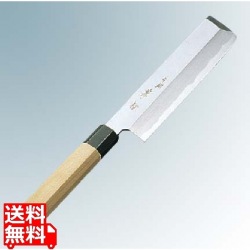 兼松作 青二鋼 薄刃庖丁 21cm 写真1