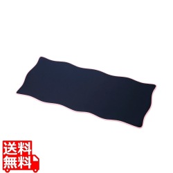 ウェーブ×バイカラーデスクマット“UKIU” 写真1