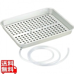 アルマイト ウォーターグラストレイ(水切盆) 中 業務用 写真1