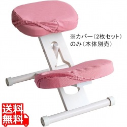プロポーションチェア用替カバー(2枚セット CV-N8W PK 写真1