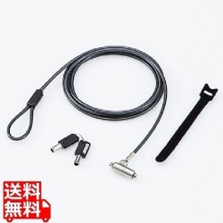 セキュリティワイヤー/シリンダー錠/NanoSaver(2.5×6)互換/通常キー 写真1