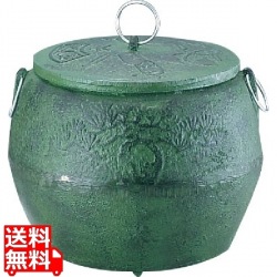 鉄鋳物 火消つぼ 特大 写真1