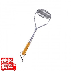 リス木柄業務用ポテトマッシャー大 写真1