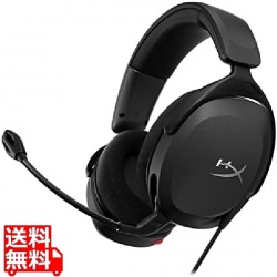 HyperX Cloud Stinger 2 Coreゲーミング ヘッドセット PC対応 266g軽量 DTS Headphone:X 空間オーディオ ブラック 在宅勤務 683L9AA 写真1