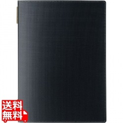 カーボンタッチ メニューブック GB-111 ブラック 写真1