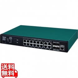 16ポート PoE給電スイッチングハブ FA-ML12TPoE+ 写真1