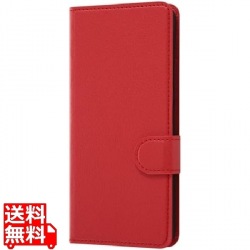 Xperia 10 IV 耐衝撃 手帳 マグ スリープ/レッド 写真1