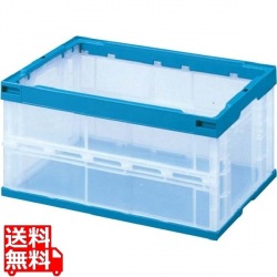 セキスイ 折りたたみ式 コンテナー 透明 OC-40L-CB 写真1