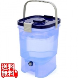 ポリプロピレン 蛇口付水缶 19L 写真1