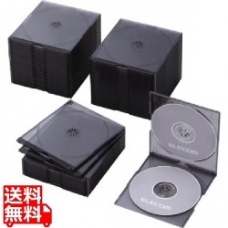 Blu-ray/DVD/CDケース(スリム/PS/2枚収納) 写真1