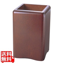 木製 角丸 はし立て ブラウン(15248) 写真1