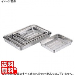 クローバー 18-8 水切バット 8枚取 写真1