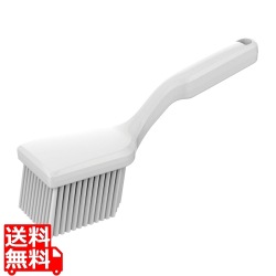 脱毛防止 ショートハンドルブラシ ソフト124134 ホワイト 写真1