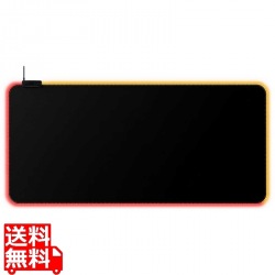 HyperX Pulsefire Mat RGBゲーミングマウスパッド RGBライティング XL サイズ 布製 ゲーマー向け カスタマイズ可能 2年保証 4S7T2AA 写真1