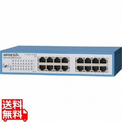 ApresiaLightGC116-SS 【5年間先出しセンドバック付】ノンインテリジェントスイッチングHUB (16port) ■ラックマウント金具標準添付 写真1