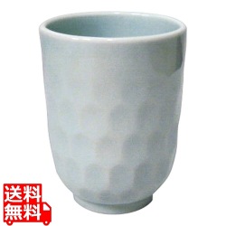 青白磁亀甲寿司湯呑 21407-28 写真1