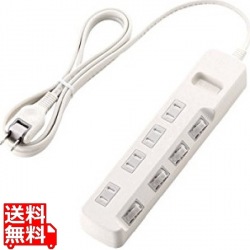 ほこり防止シャッター付 省エネタップ 写真1