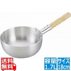 アルミDON打出片手ボーズ鍋 18cm 写真1