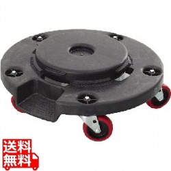 トラスト ラウンドコンテナ用 丸型静音ドーリー 1813 写真1