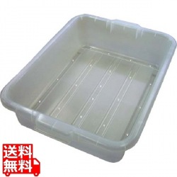 トラエックス カラーフードストレージドレインボックス 5インチ 1511 ホワイト(C05) 写真1