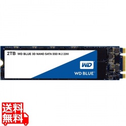 WD Blue 3D NAND SATA SSD 2TB M.2 2280 WDS200T2B0B 写真1