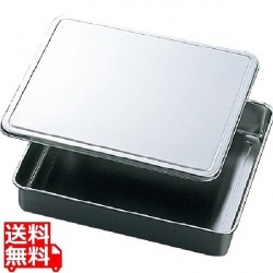 EBM 18-8 調味料入蓋付バット 6ヶ入 330×285 写真1