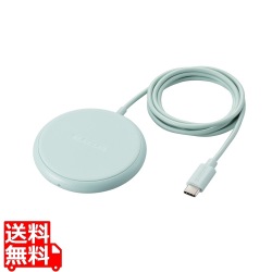 ケーブル一体型 Qi規格対応ワイヤレス充電器(5W・卓上・1m) 写真1