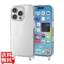 iPhone 16 Pro ハイブリッドケース ストラップホール付き 写真1