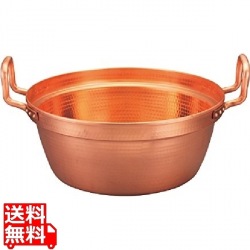 EBM 銅 段付鍋 錫引きなし 33cm 写真1