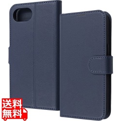 iPhone 16e LS 耐衝マグベルト シンプル手帳型レザーケース/DNV 写真1