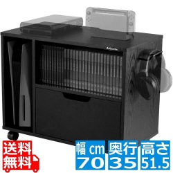 ゲーム機収納ラック キャビネットタイプ 写真1