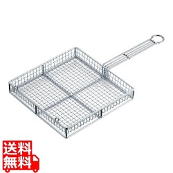 18-8地鶏焼き網 蓋無し 小 写真1