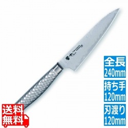 響十 鎚目シリーズ ペティーナイフ KS-1108 12cm 写真1