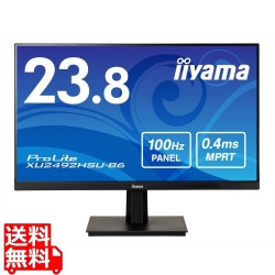 液晶ディスプレイ 23.8型/1920×1080/HDMI、DisplayPort/ブラック/スピーカー：あり/IPS方式 写真1