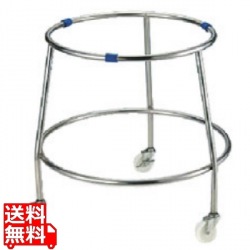 18-8丸型ざるドーリー 上直径外寸550内寸510 写真1